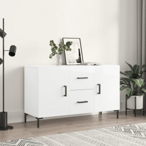 Sideboard High gloss white Engineered wood Medium Sideb...