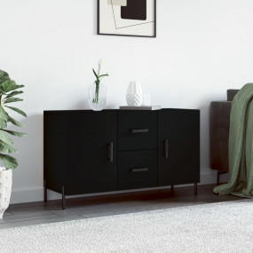 Sideboard Black Engineered wood and metal Medium Sidebo...