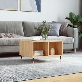 Coffee Table Sonoma oak Engineered wood, metal Medium