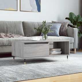 Coffee Table Grey Sonoma Engineered wood, metal Medium