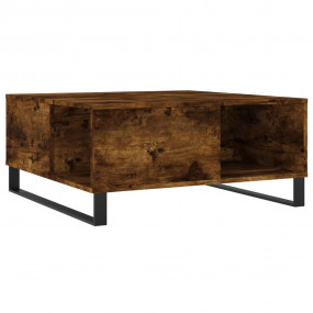 Coffee Table Smoked oak Engineered wood and metal