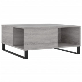 Coffee Table Grey Sonoma Engineered Wood, Metal Standar...