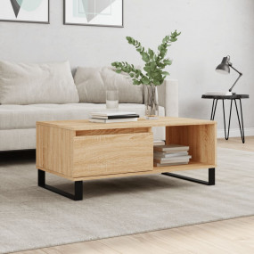 Coffee Table Sonoma Oak Engineered wood, metal Coffee T...