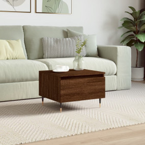 Coffee Table Brown oak Engineered wood, metal Medium Co...