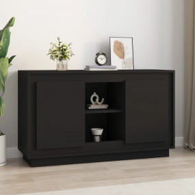 Sideboard Black Engineered wood Medium Sideboard Rectan...