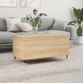 Coffee Table Sonoma oak Engineered wood Medium Height-A...