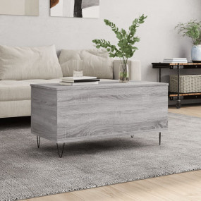 Coffee Table Grey Sonoma Engineered wood 35.4 x 17.5 x ...