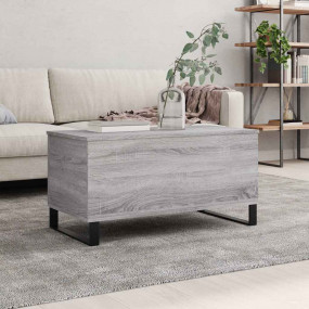 Coffee Table Grey Sonoma Engineered wood, Metal Medium