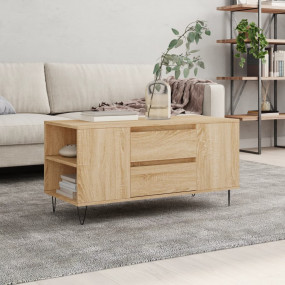 Coffee Table Sonoma oak Engineered wood, metal Medium