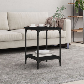 Coffee Table Black Engineered wood, iron Small Coffee T...