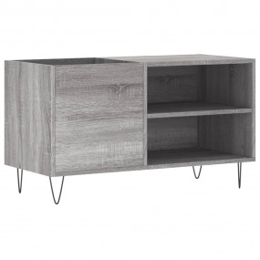 Record Cabinet Grey Sonoma Engineered wood and iron Sta...