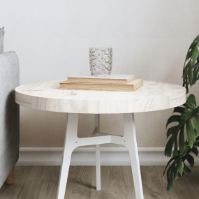 Table Top White Solid pine wood Medium Classic/Traditio...