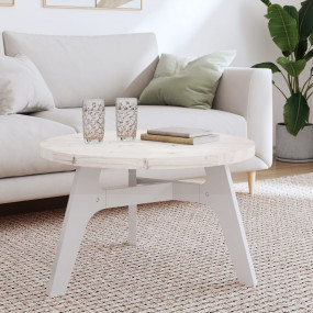 Table Top White Solid pine wood Medium Table Top Round ...
