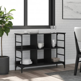 Sideboard Black Engineered wood, Metal 40.2 x 12.6 x 28...