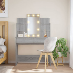 Dressing Table Grey Sonoma Engineered wood, Glass Mediu...