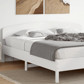 Headboard White Solid pine wood Double Durable Headboar...