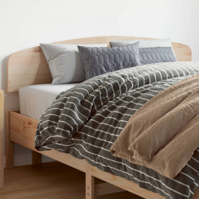 Headboard Natural Wood Solid pine wood Full Decorative ...