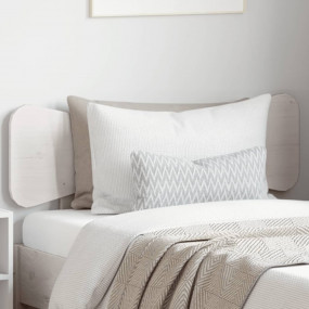 Headboard White Solid pine wood Twin Durable Headboard