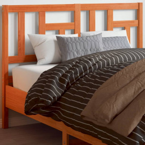 Headboard Wax Brown Solid pine wood Large Decorative In...