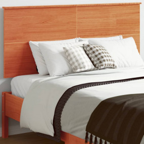 Headboard Wax brown Solid pine wood Single Durable