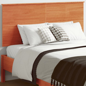 Headboard Wax brown Solid pine wood Durable Headboard