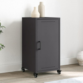 Sideboard Black Cold-rolled steel Compact Sideboard Rec...