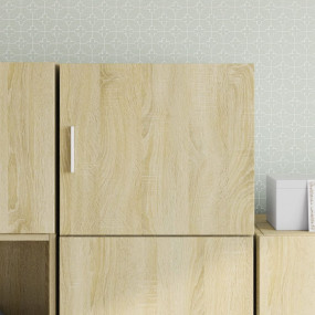 Wall Cabinet Sonoma oak Engineered wood Medium Wall Cab...