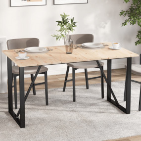 Table Top Set of 3 Natural Pine Solid Pine Wood Medium ...