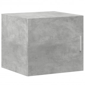 Wall Cabinet Concrete Grey Engineered wood Medium Wall ...