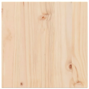 Table Top Natural Pine Wood Solid Pine Wood 16 x 16 in ...