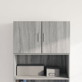 Wall Cabinet Grey Sonoma Engineered Wood Standard Wall ...