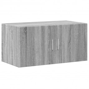 Wall Cabinet Grey Sonoma Engineered Wood 31.5in x 16.7i...