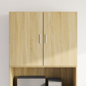 Wall Cabinet Sonoma oak Engineered wood Medium Wall Cab...