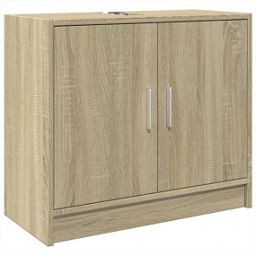 Sink Cabinet Sonoma oak Engineered wood Medium Sink Cab...