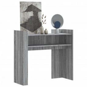 Console Table Grey Sonoma Engineered Wood 39.4 x 13.8 x...