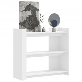 Console Table White Engineered wood 39.4 in length Cons...