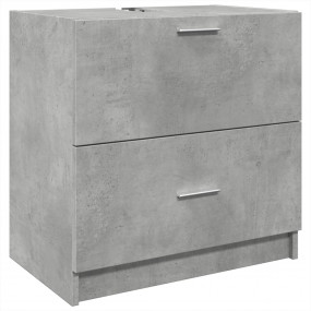 Sink Cabinet Concrete grey Engineered wood Regular Sink...