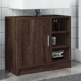 Sink Cabinet Brown oak Engineered wood Medium Sink Cabi...