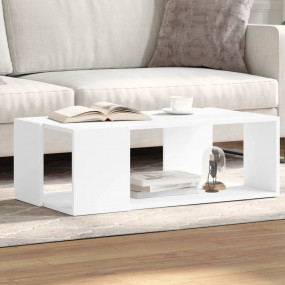 Coffee Table White Engineered wood Medium Coffee Table