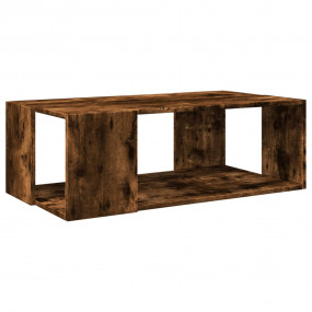 Coffee Table Smoked Oak Engineered Wood Medium Coffee T...
