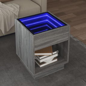 Coffee Table Grey Sonoma Engineered wood, Glass Medium