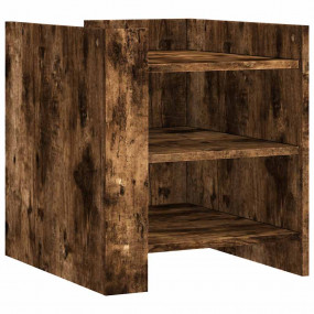 Bedside Cabinet Smoked oak Engineered wood Medium Bedsi...