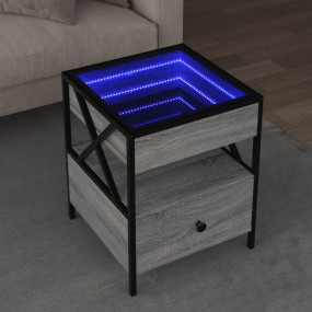 Coffee Table Grey Sonoma Engineered wood, glass, metal ...