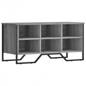 Shoe Cabinet Gray Sonoma Engineered wood Medium Shoe Ca...