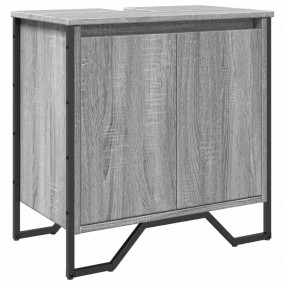 Bathroom Sink Cabinet Grey Sonoma Engineered wood, meta...