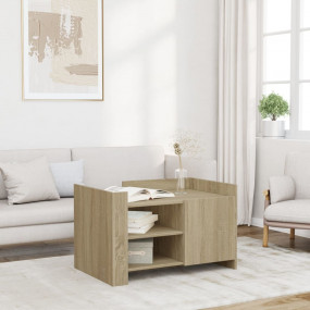 Coffee Table Sonoma oak Engineered wood Medium Coffee T...