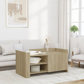 Coffee Table Sonoma Oak Engineered Wood Medium Coffee T...