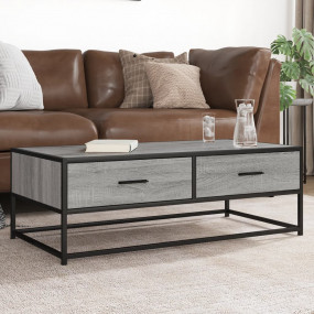 Coffee Table Grey Sonoma Engineered Wood