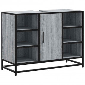 Bathroom Sink Cabinet Grey Sonoma Engineered wood, meta...