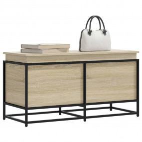 Storage Box Sonoma oak Engineered wood, metal 39.4 x 15...